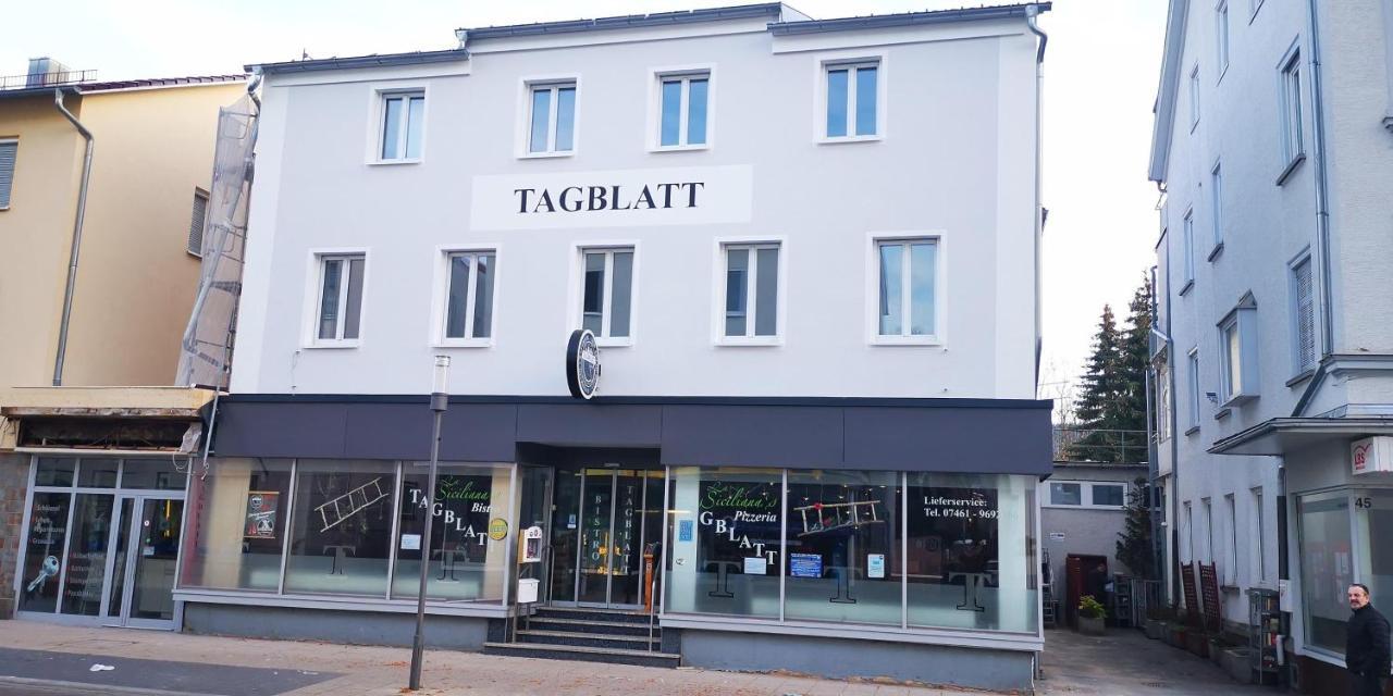 Tagblatt 2-Zimmer-Apartment Tuttlingen Eksteriør billede